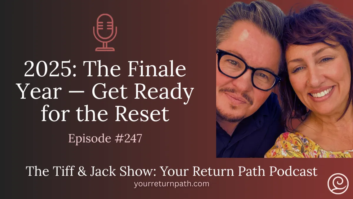 Tiff & Jack discussing numerology 9-Year endings and 2026 new beginnings.