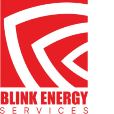 Blink Energy logo – Texas-based clean energy company specializing in solar panels, EV charging, and sustainable power solutions.