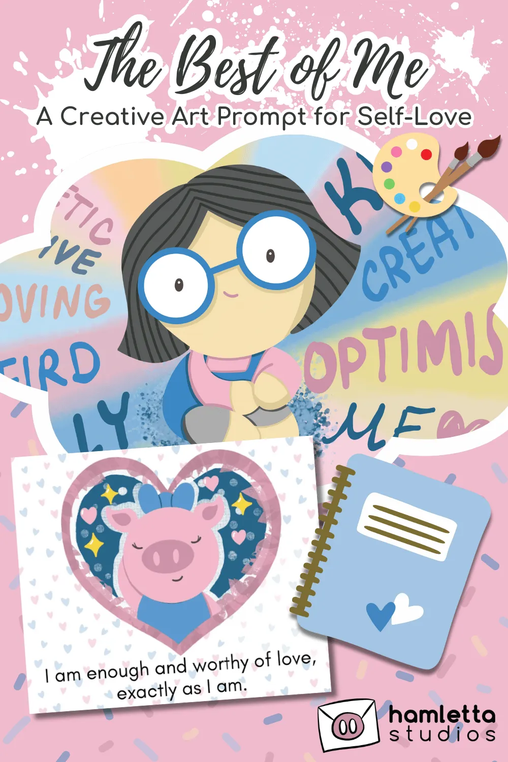 The Best of Me Creative Art Journaling Prompt