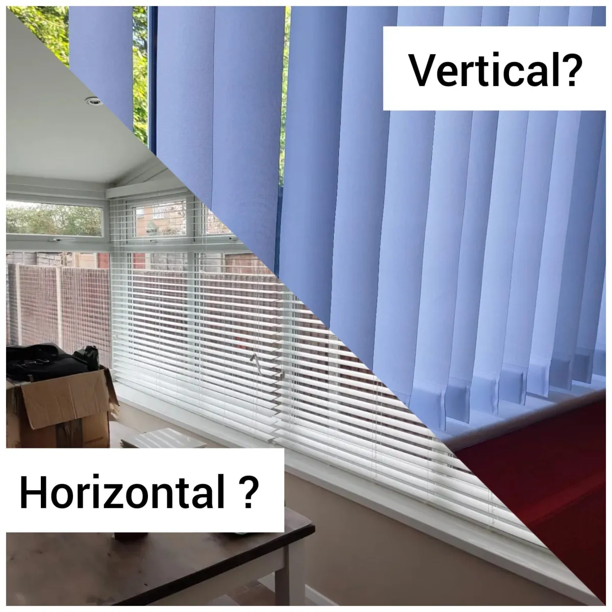 Horizontal or vertical ?