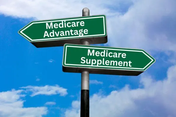 Difference between Medicare Advantage and  Medicare Supplement