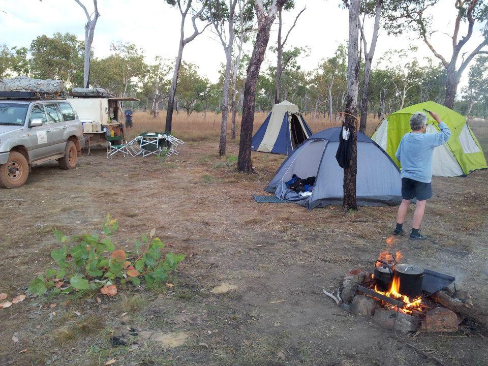 What Types of Campsites Can I Find Near Outback Rivers