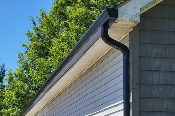 new gutter installation
