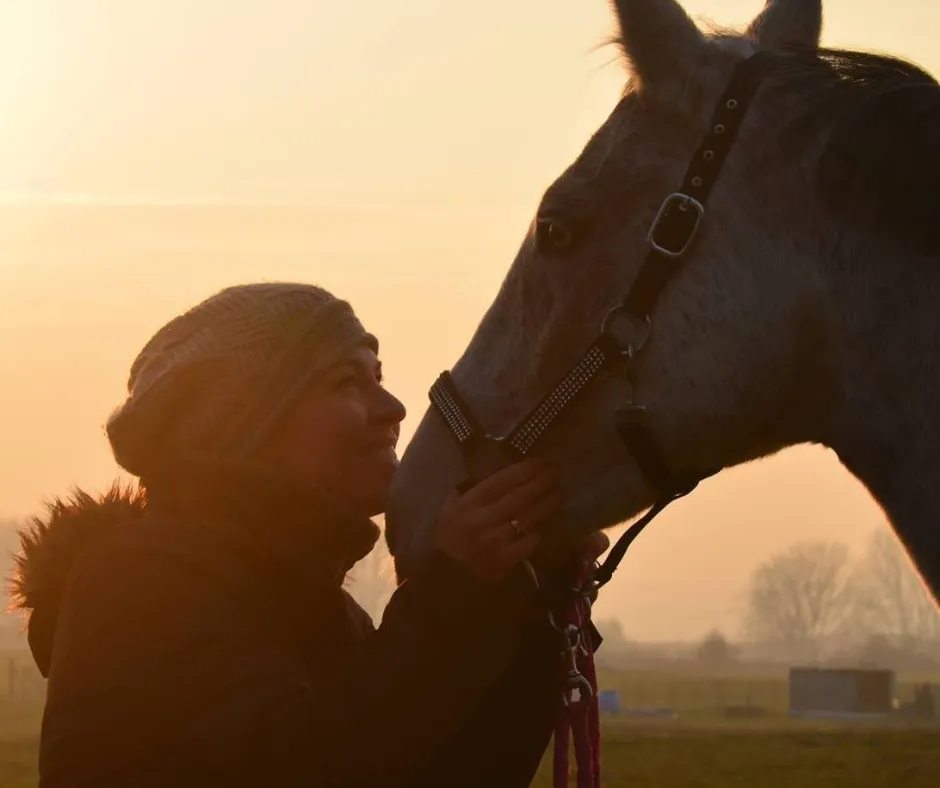 Woman and Horse