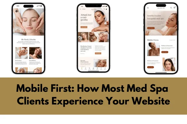 Mobile First: How Most Med Spa Clients Experience Your Website
