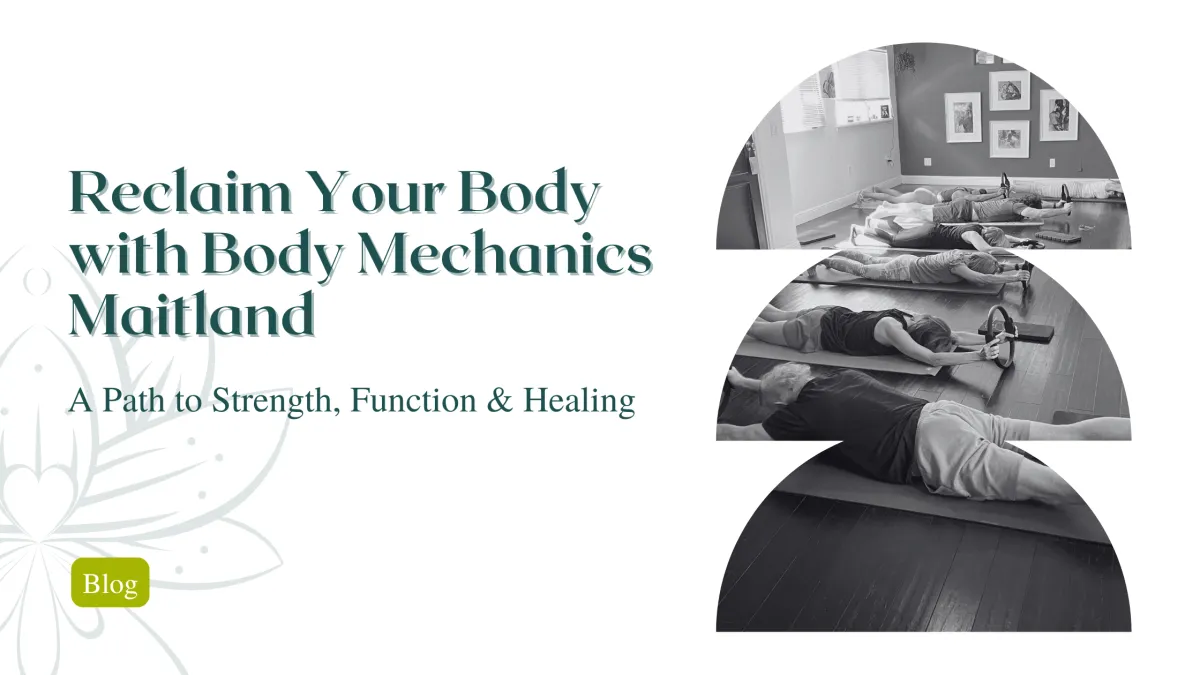 Reclaim Your Body with Body Mechanics Maitland – A Path to Strength, Function & Healing