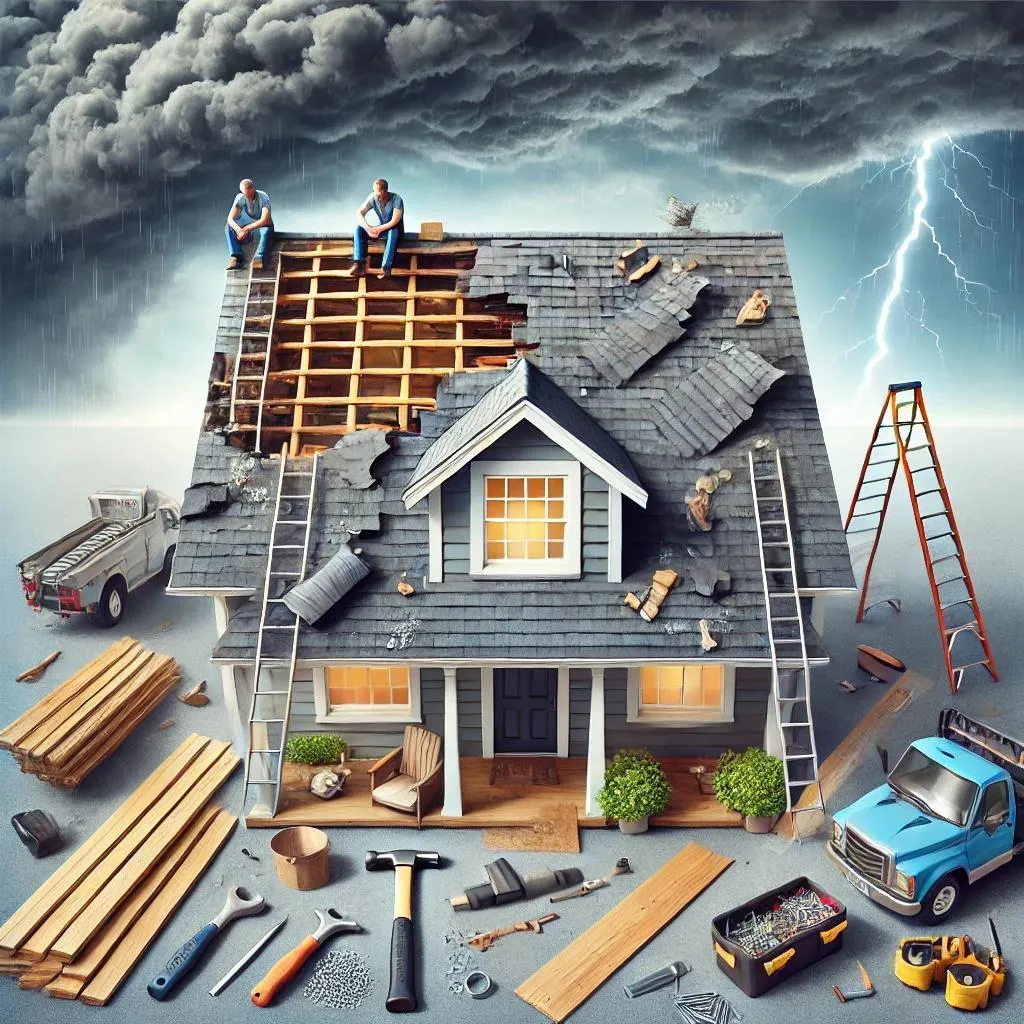 Emergency roof repair services in Gantt, South Carolina