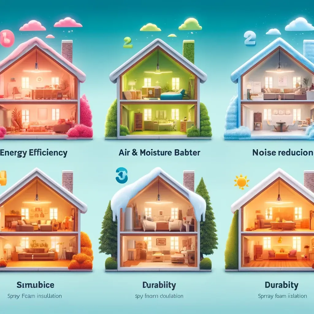 Benefits of spray foam insulation
