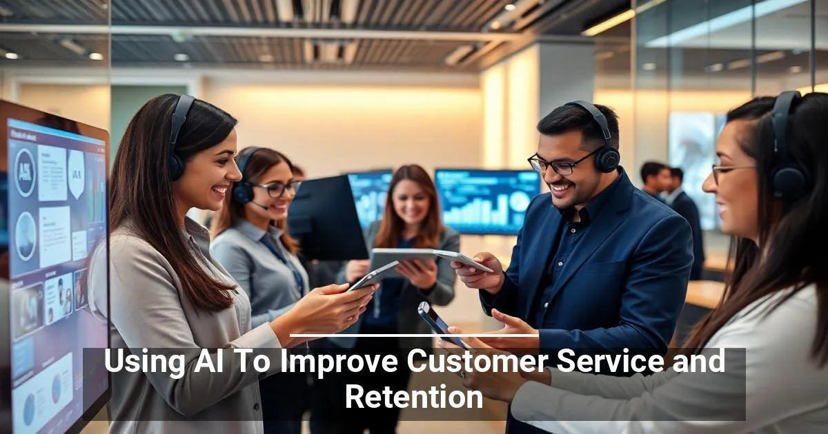 Using AI To Improve Customer Service and Retention
