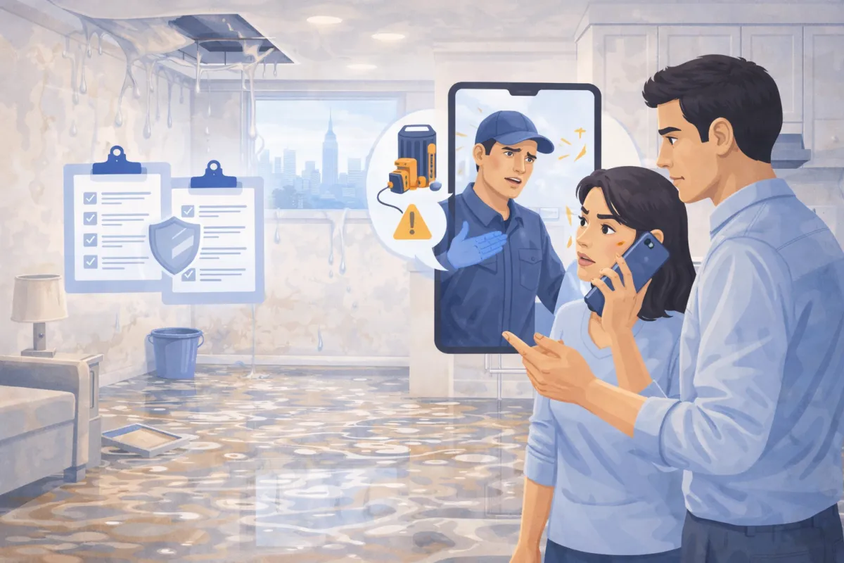 Can I Stay in My Home During Water Damage Restoration?