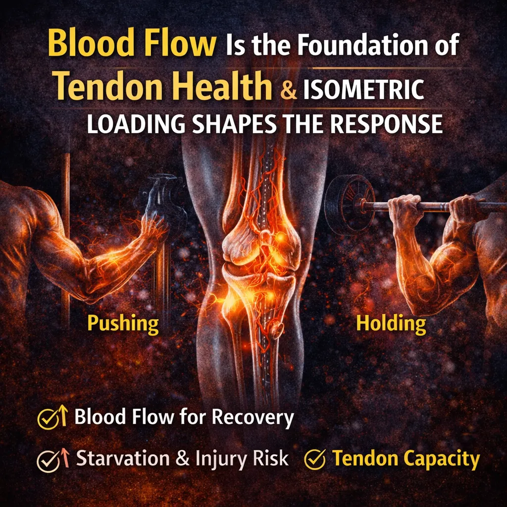 Patellar Tendon Pain Is a Blood Flow Problem First