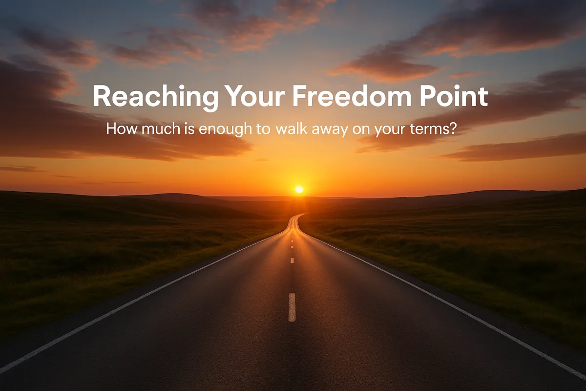 Part 2: Reaching Your Freedom Point: How Much Is Enough to Exit Your Business Comfortably?