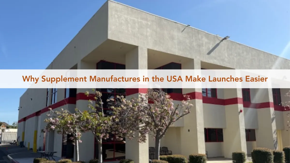 Why Supplement Manufacturers in the USA Like All Points Make Product Launches Easier Than Ever?