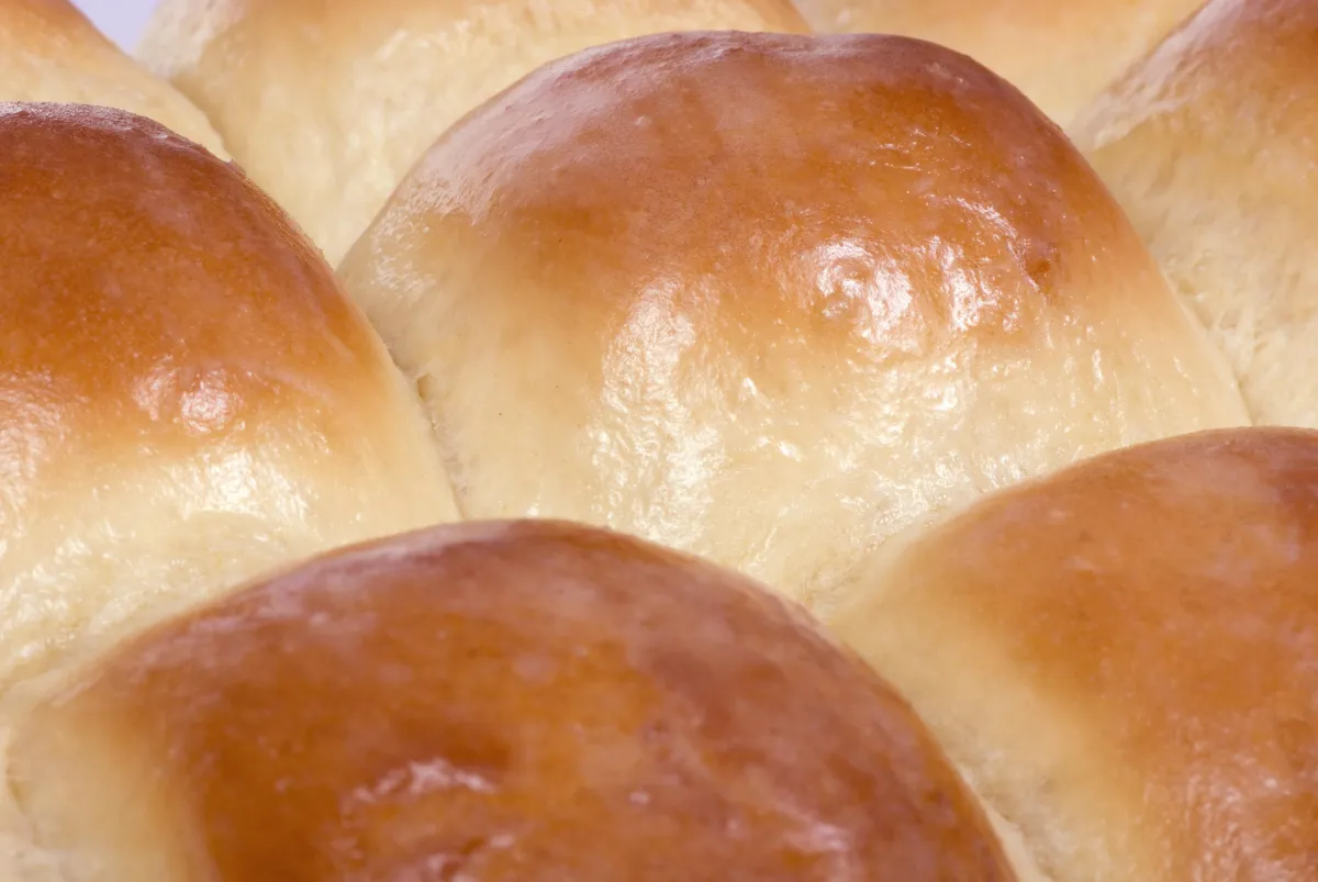 Buttered Rolls in Pan