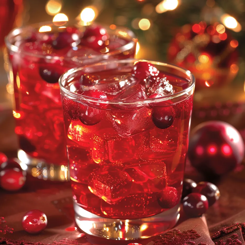 Cranberry Holiday Drink