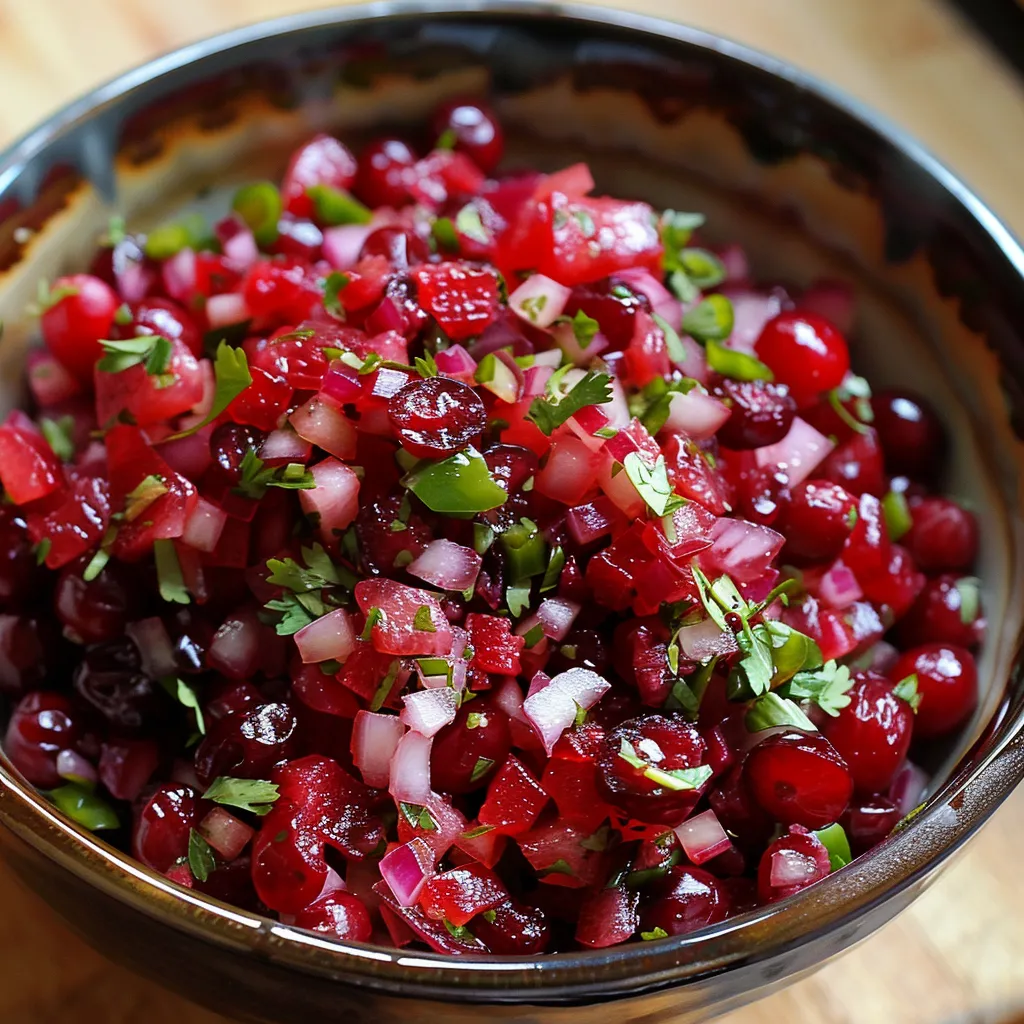 Cranberry Salsa