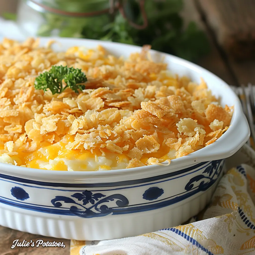 Casserole Dish of Julie’s Potatoes