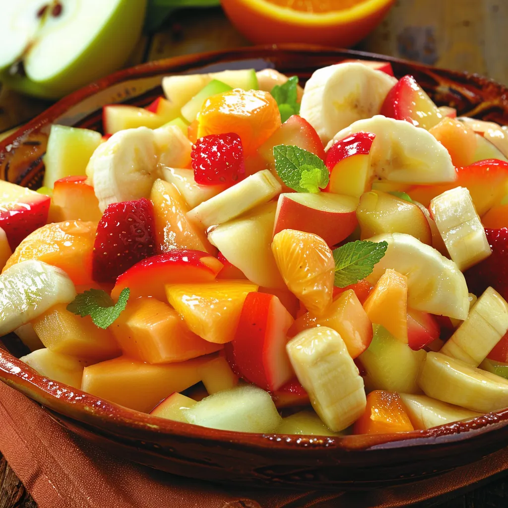 Bowl of Mama Kim’s Fruit Salad