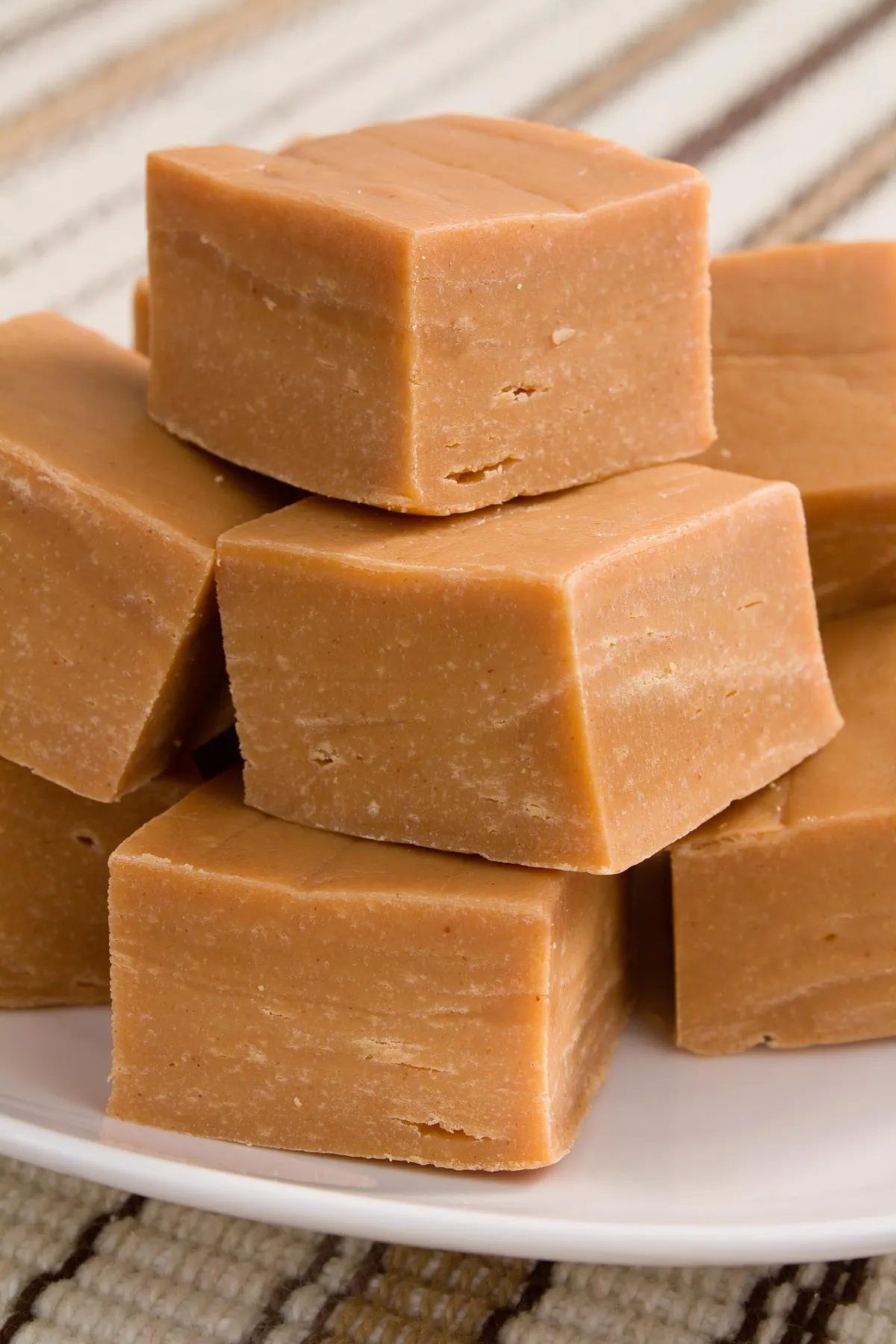 Plate of Peanut Butter Fudge