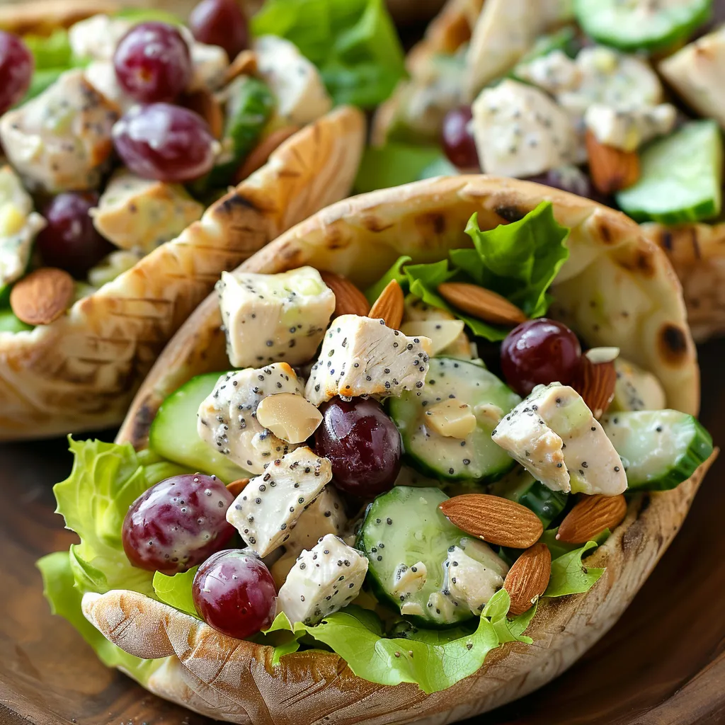 Pita Pocket Chicken Salad