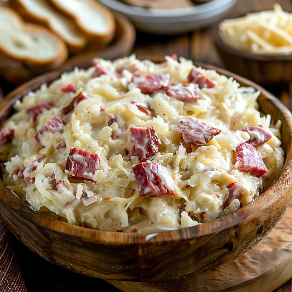 Bowl of Rueben Spread