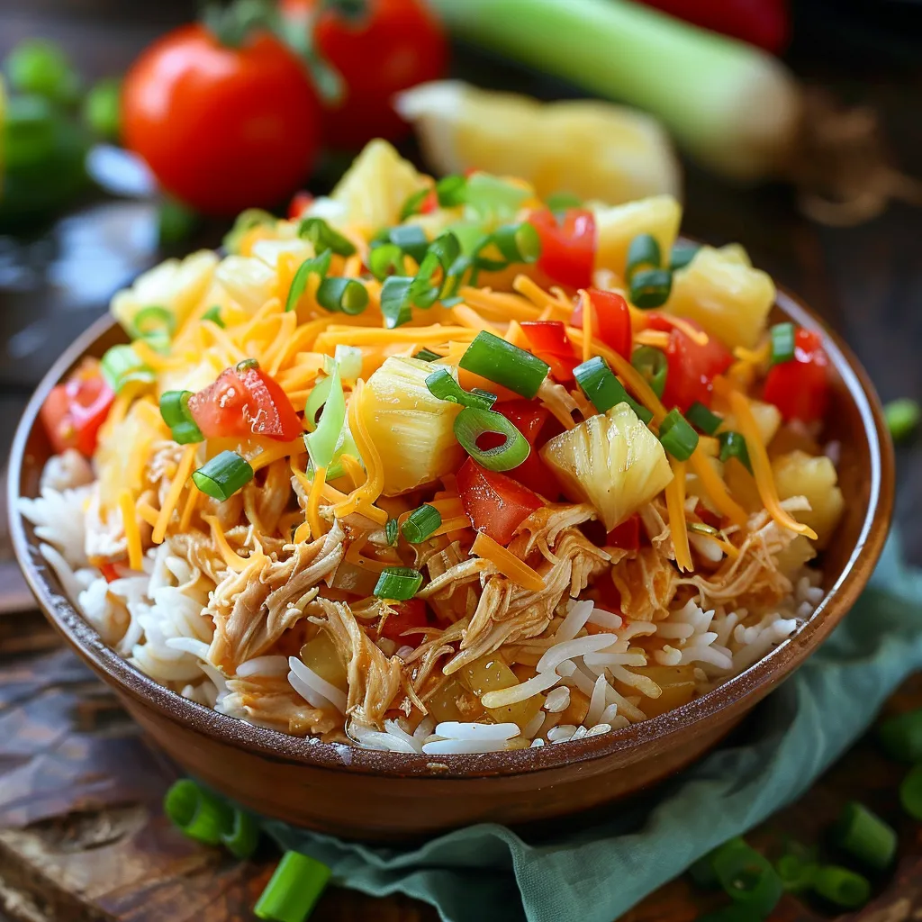 Bowl of Hawaiian Haystacks