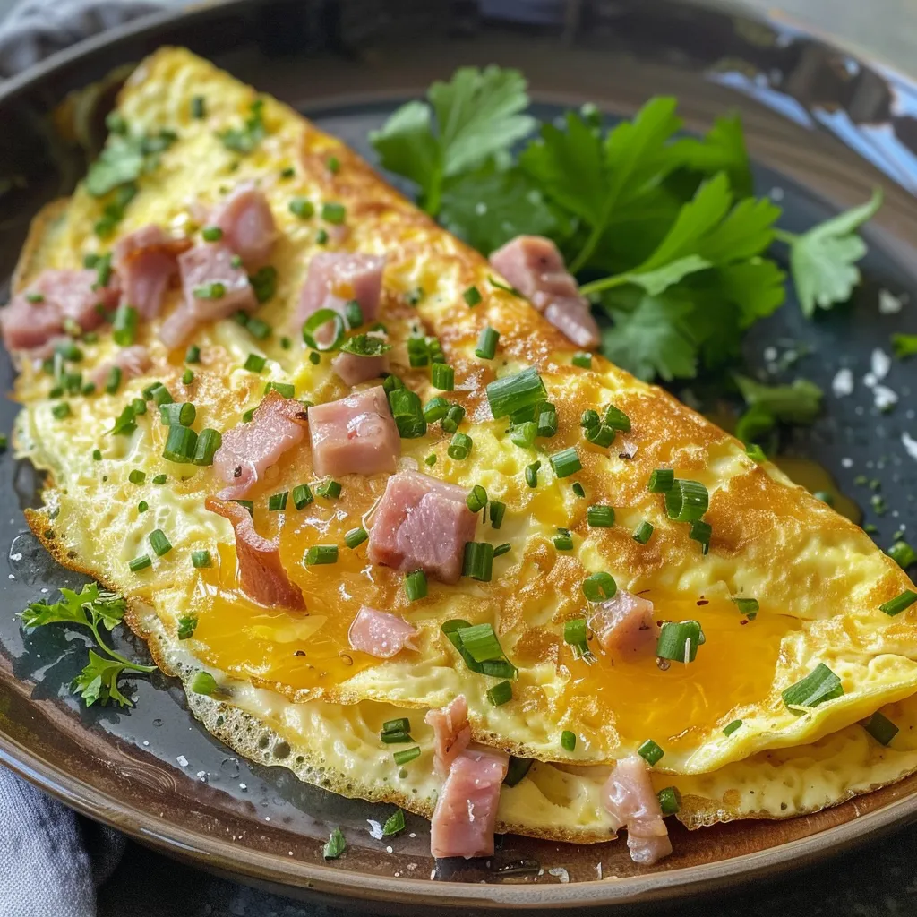 Ham & Cheese Omelette