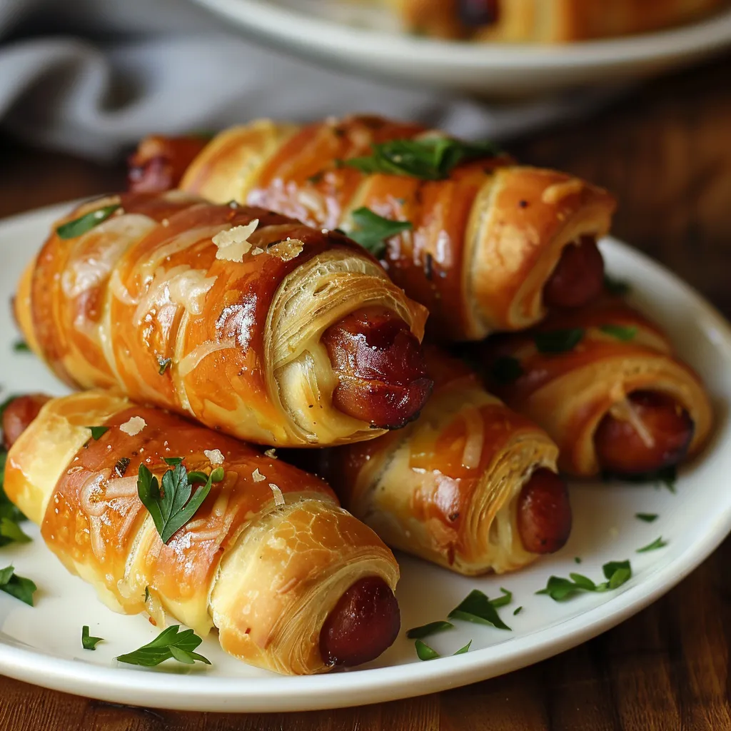 Plate of Pigs in a Blanket