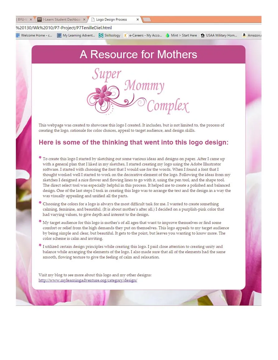 Super Mommy Complex Website Design