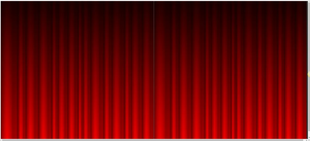 Red Theater Curtain