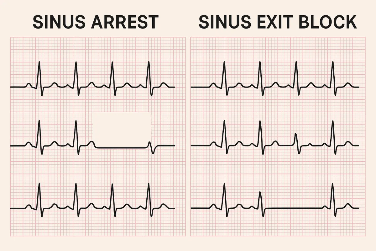 Sinus Arrest vs. Sinus Exit Block: Key Differences Every Nurse Should Know