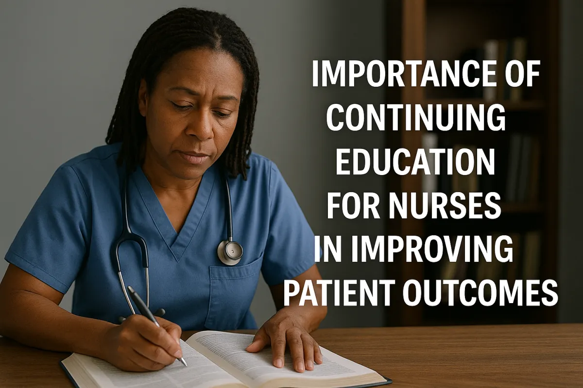 Importance of Continuing Education for Nurses in Improving Patient Outcomes