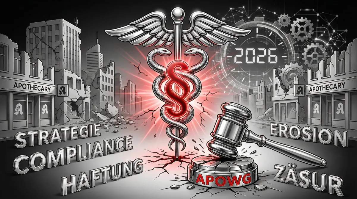 Apothekenmarkt 2026: Strategie, Compliance & Haftung