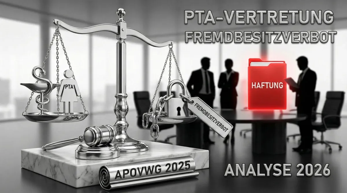 PTA-Vertretung & Fremdbesitzverbot: Analyse 2026
