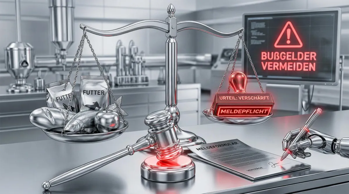 Verschärfte Meldepflicht für Lebensmittel & Futtermittel