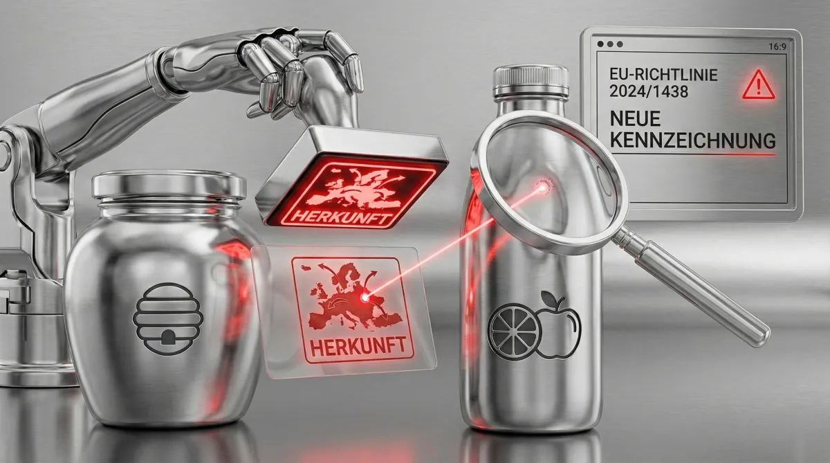 Neue Lebensmittelkennzeichnung für Honig & Fruchtsäfte