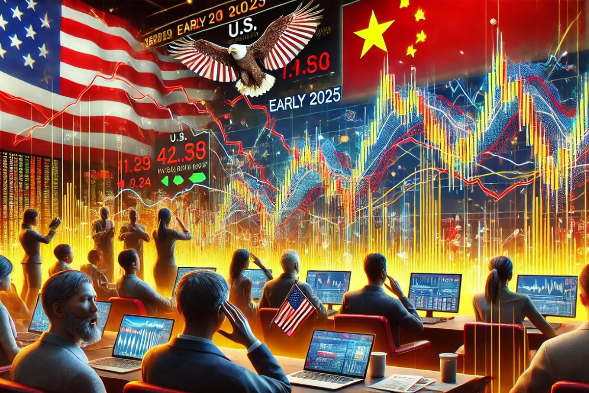 Falling Markets in Stable Economy
