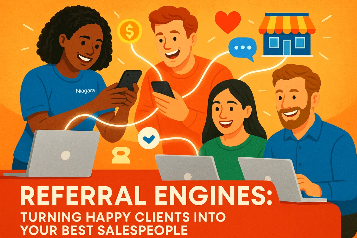 Referral Engines: Turning Happy Clients into Your Best Salespeople