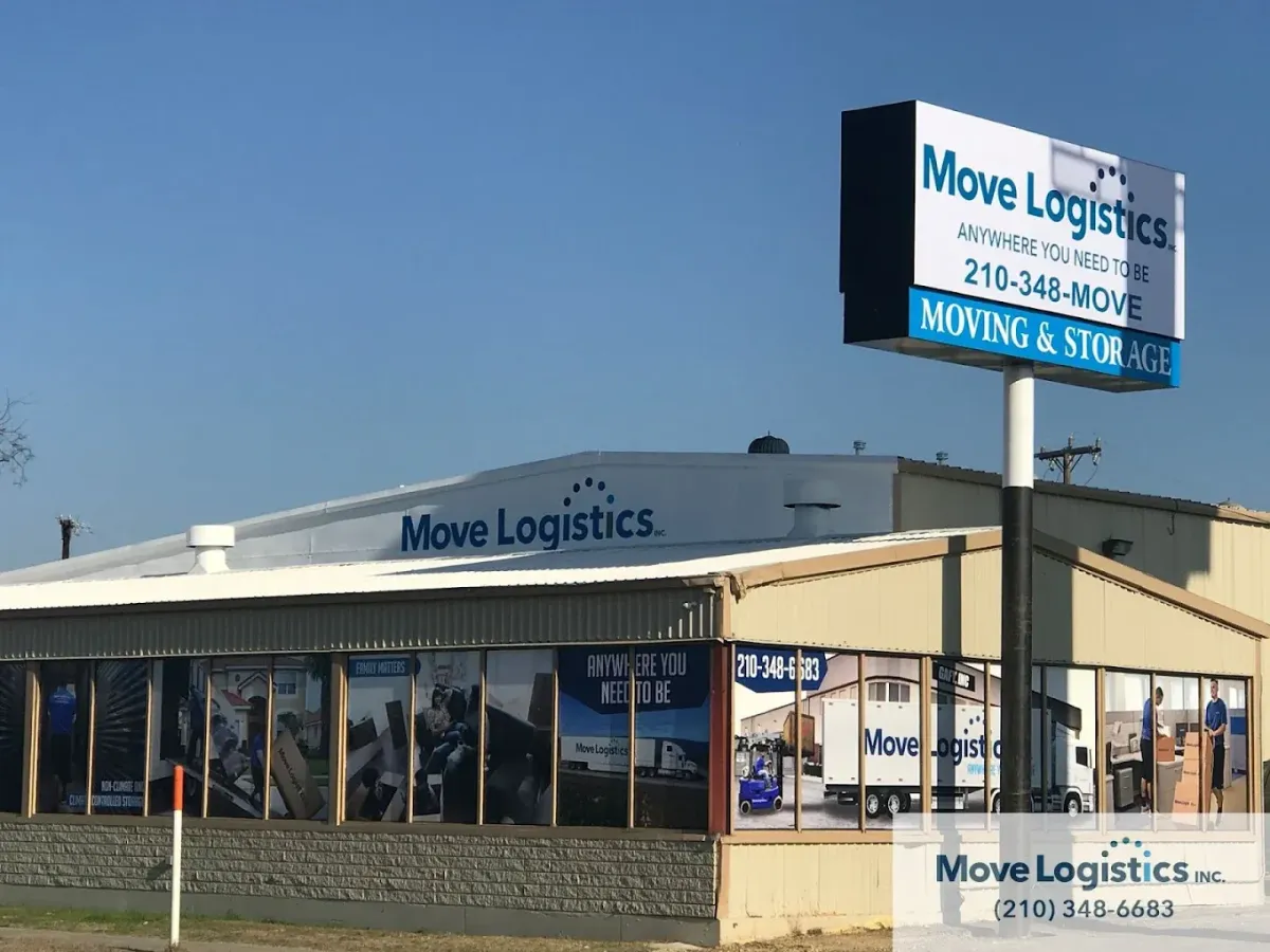 Move Logistics's building and signage