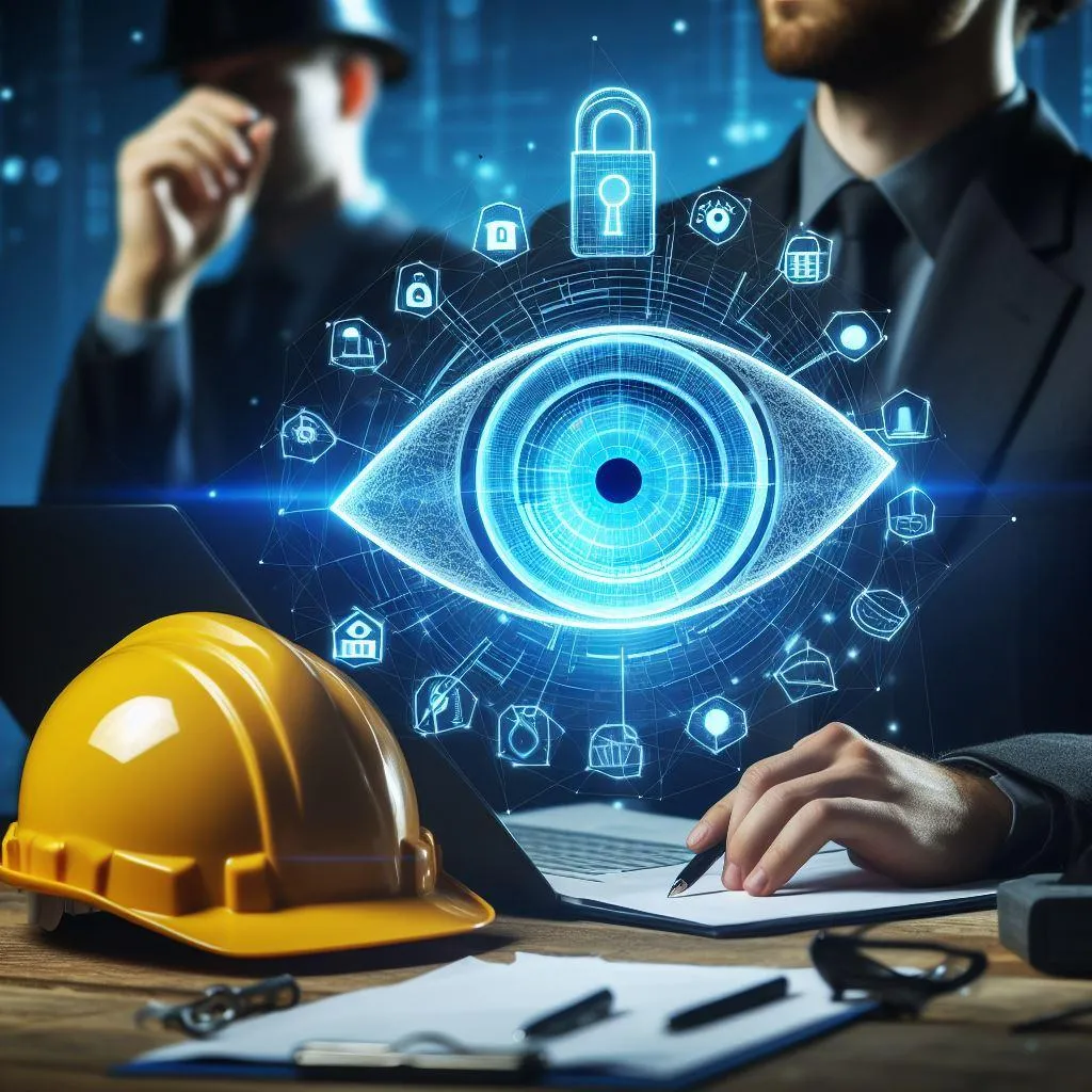 Picture Showing Continuous Monitoring for Cybersecurity in Construction Companies