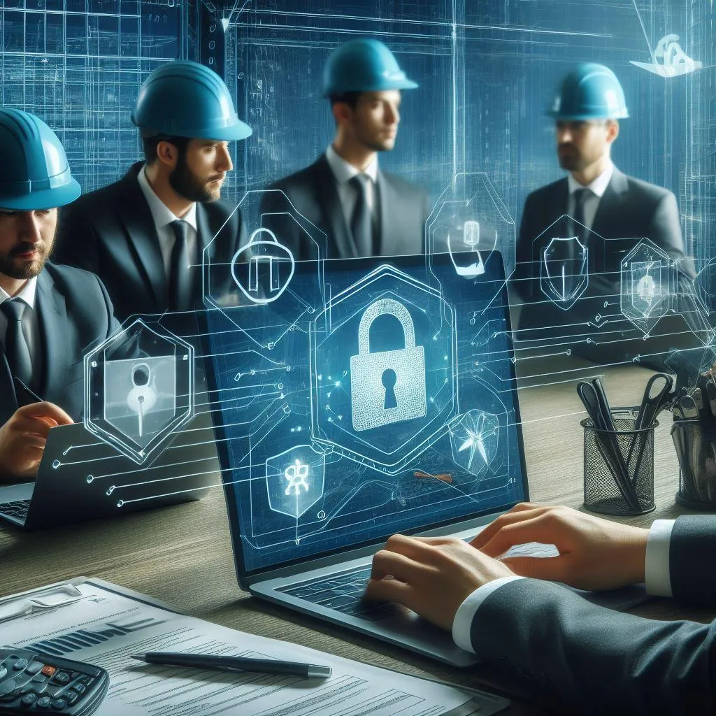 Picture Showing Cybersecurity Audits for Construction Companies