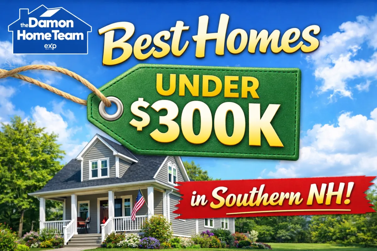 Best Homes for Sale Under $300K in Southern NH (Still Possible!)