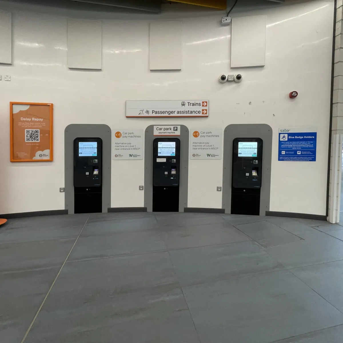 Telford Station Ticket Machines