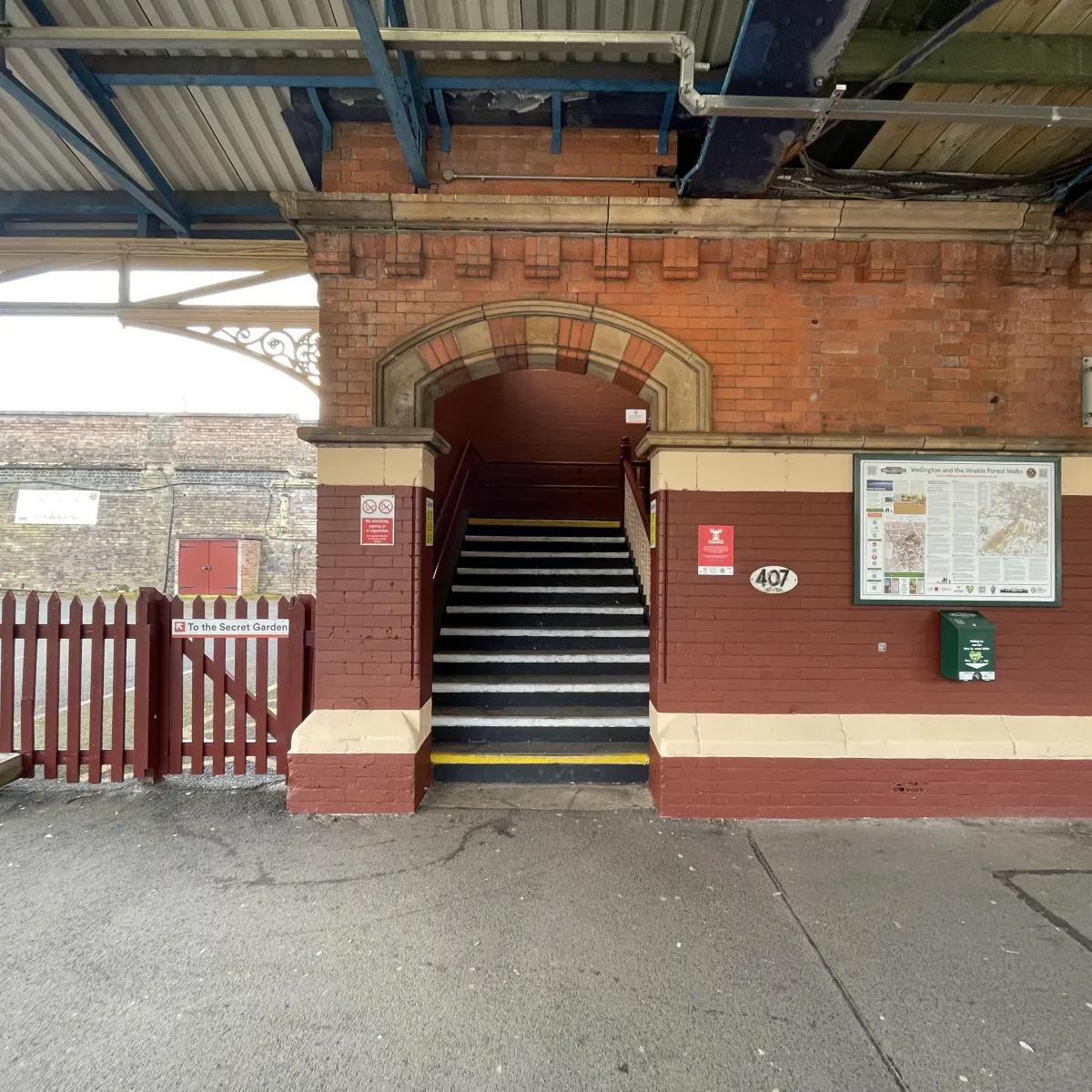 Wellington Staircase Entrance