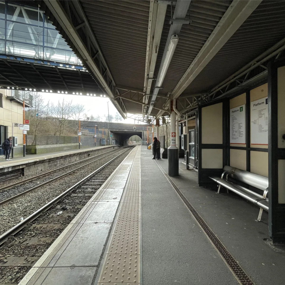 View of Smethwick Galton Bridge Station from the Platform