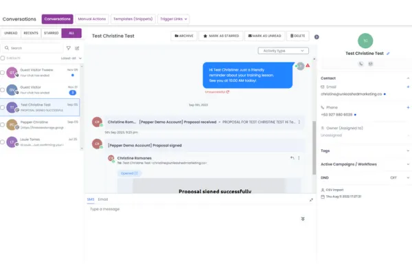 New Message Composer