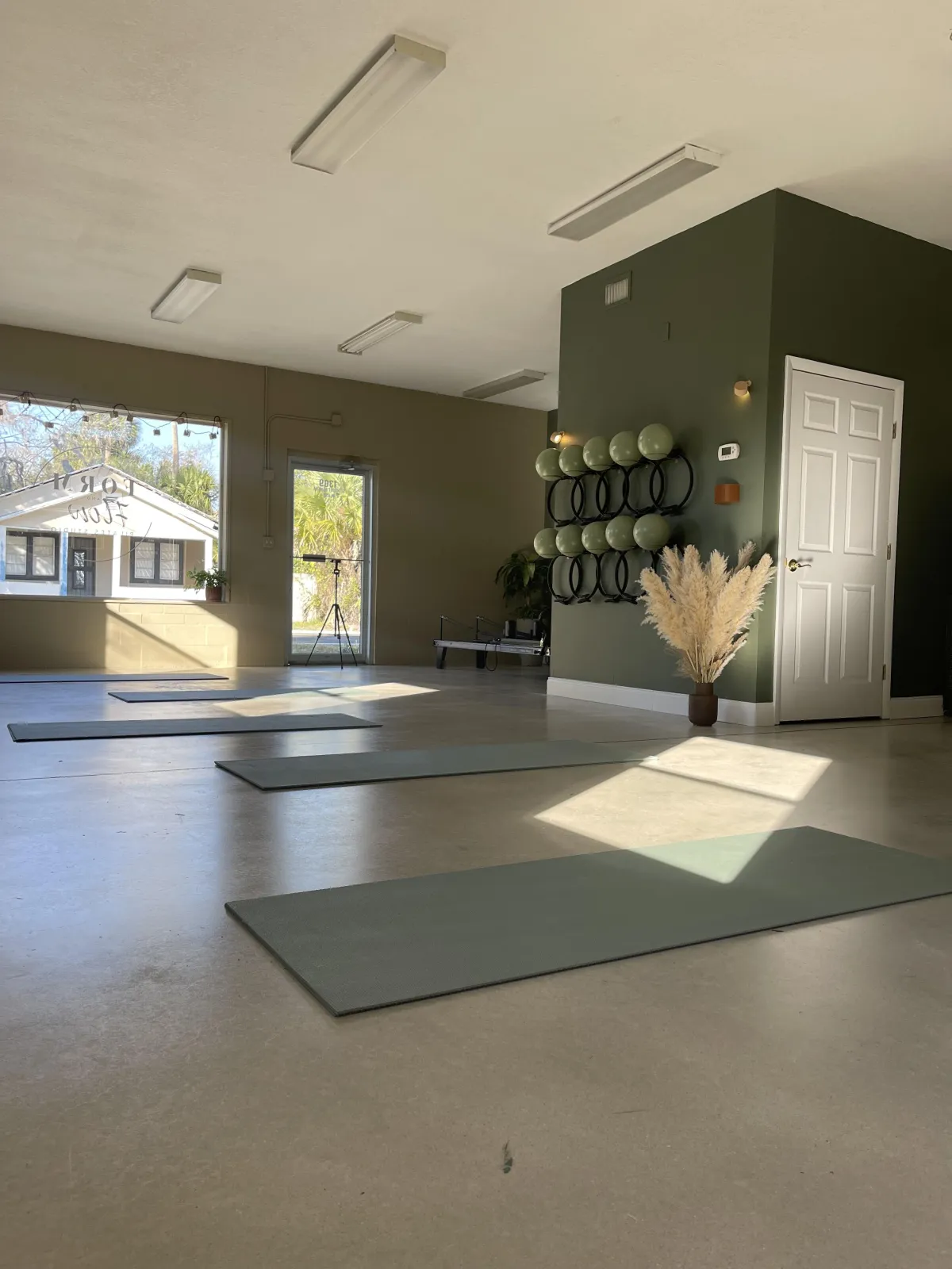 Form and Flow Pilates Studio Interior