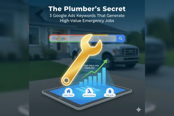 The Plumber's Secret: 3 Google Ads Keywords That Generate High-Value Emergency Jobs