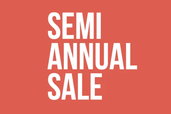 Summer Semi Annual Sale