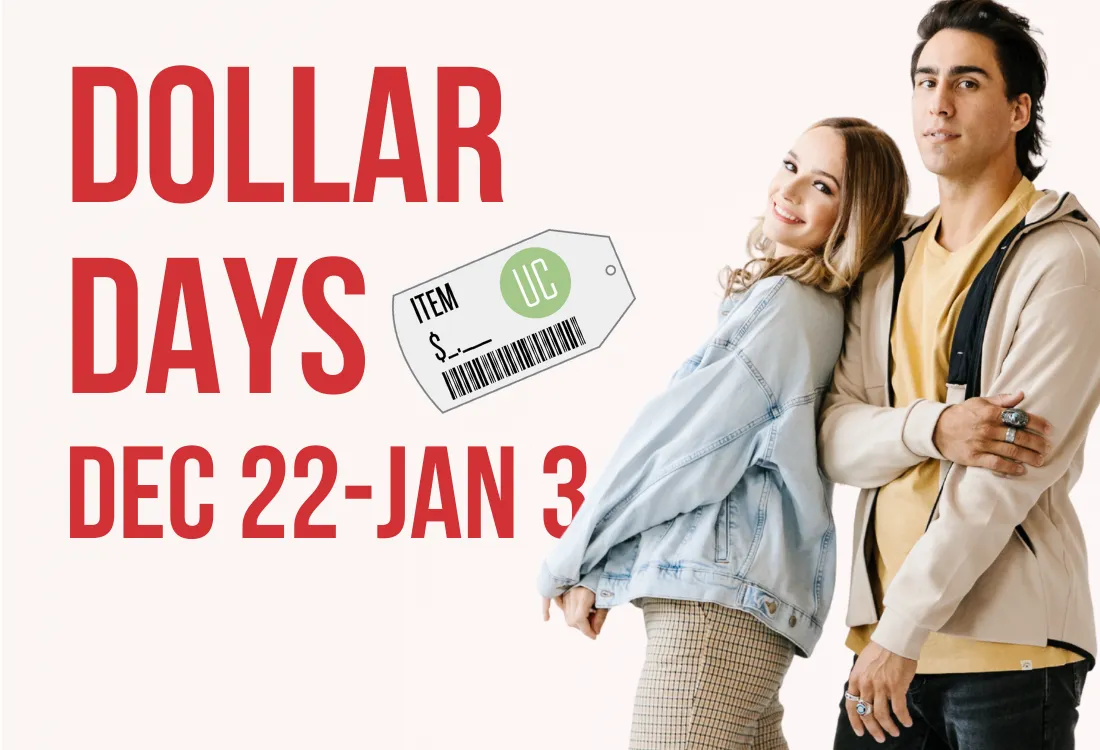 Dollar Days Are Back at Uptown Cheapskate Logan this December